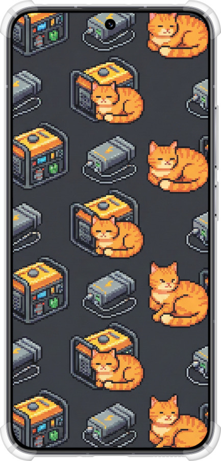 Силикон с усиленными углами чехол Autonomous Zone для Xiaomi 13 - 6771sp-2957 изображение 