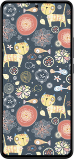 Силиконовый чехол Котята v4 для Xiaomi Redmi K60 Ultra - 1224u-4143 изображение 