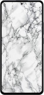 Силиконовый чехол Мрамор белый для Xiaomi 13T - 4480u-4142 изображение 