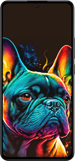 Силиконовый чехол Яркий бульдог для Xiaomi 13T - 5547u-4142 изображение 