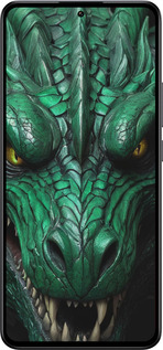 Силиконовый чехол Зелёный дракон v2 для Xiaomi Redmi K60 Ultra - 5817u-4143 изображение 