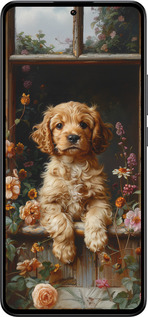 Силиконовый чехол Щенок cocker spaniel для Xiaomi 13T PRO - 6136u-3810 изображение 