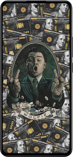 Силиконовый чехол Волк с валл стрит для Xiaomi Redmi K60 Ultra - 6287u-4143 изображение 