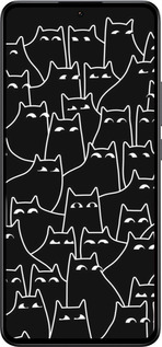 Силиконовый чехол С изображением кошек для Xiaomi 13T PRO - 6470u-3810 изображение 