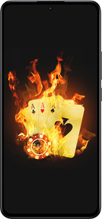 Силиконовый чехол Горящие карты для Xiaomi 13T - 839u-4142 изображение 