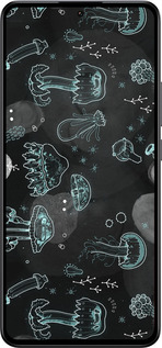 Силиконовый чехол Медузы для Xiaomi Redmi K60 Ultra - 906u-4143 изображение 