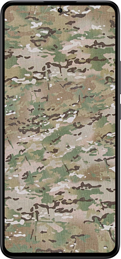 Силиконовый чехол Камуфляж v5 для Xiaomi Redmi K60 Ultra - 1201u-4143 изображение 