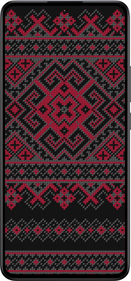 Силиконовый чехол Вышиванка 52 для Xiaomi 13T PRO - 1763u-3810 изображение 