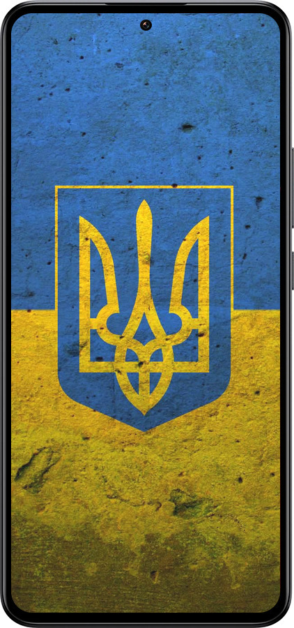 Силиконовый чехол Флаг и герб Украины 2 для Xiaomi 13T PRO - 378u-3810 изображение 