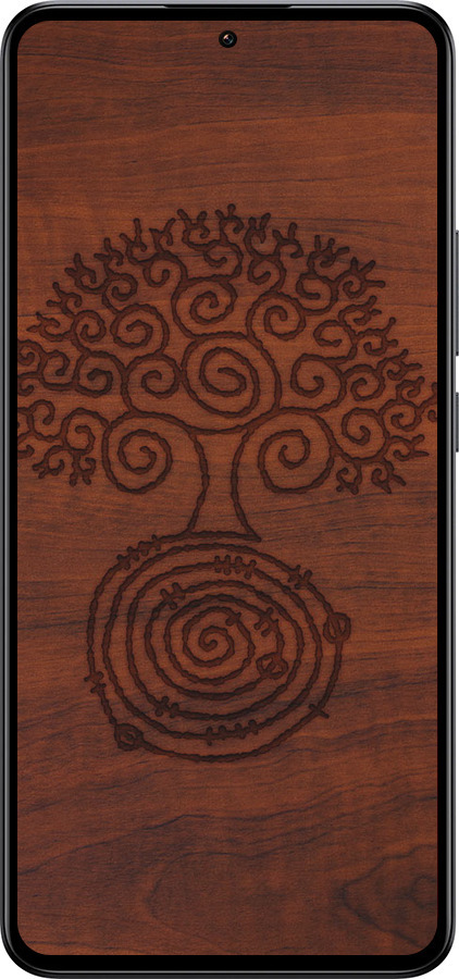 Силиконовый чехол Узор дерева для Xiaomi Redmi K60 Ultra - 4119u-4143 изображение 