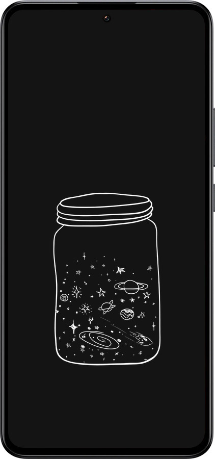 Силиконовый чехол Космос в банке для Xiaomi 13T PRO - 4297u-3810 изображение 