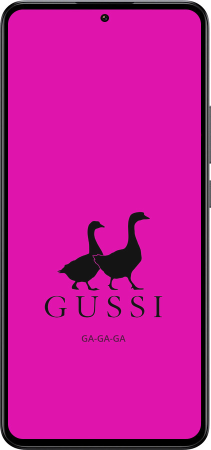 Силиконовый чехол Гуси для Xiaomi Redmi K60 Ultra - 4561u-4143 изображение 