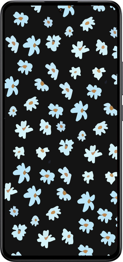 Силиконовый чехол Цветочный для Xiaomi Redmi K60 Ultra - 4900u-4143 изображение 