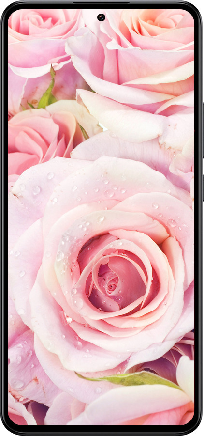 Силіконовий чехол Троянди для Xiaomi 13T PRO - 525u-3810 изображение 