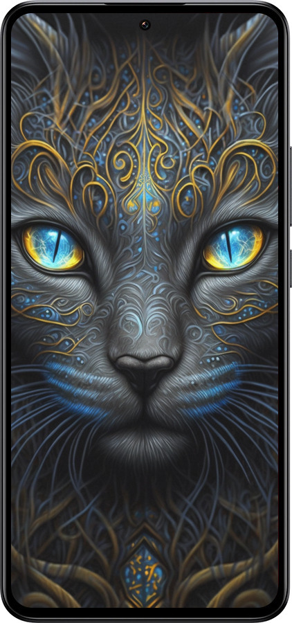 Силіконовий чехол Кішка для Xiaomi Redmi K60 Ultra - 5548u-4143 изображение 