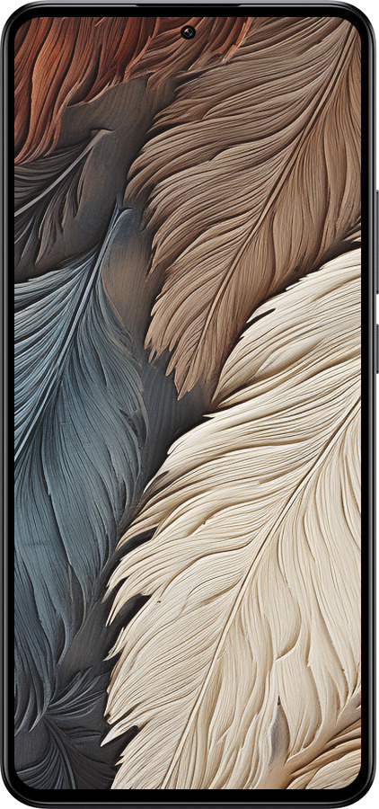 Силиконовый чехол Листья в стиле бохо для Xiaomi Redmi K60 Ultra - 5643u-4143 изображение 