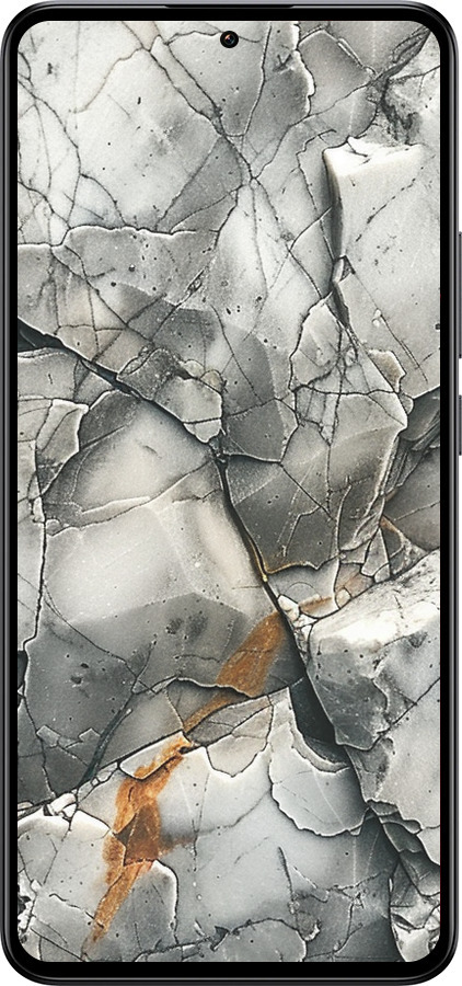 Силиконовый чехол Серый мрамор для Xiaomi Redmi K60 Ultra - 6041u-4143 изображение 