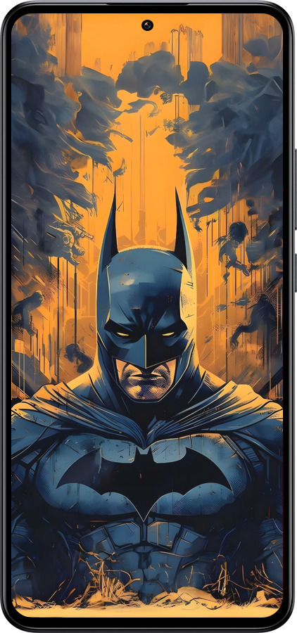 Силиконовый чехол Бэтмен для Xiaomi Redmi K60 Ultra - 6335u-4143 изображение 