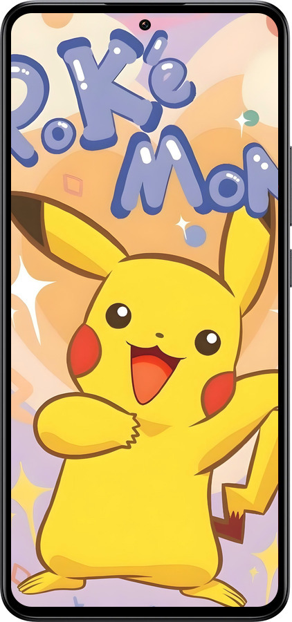 Силиконовый чехол Пикачу для Xiaomi 13T PRO - 6383u-3810 изображение 