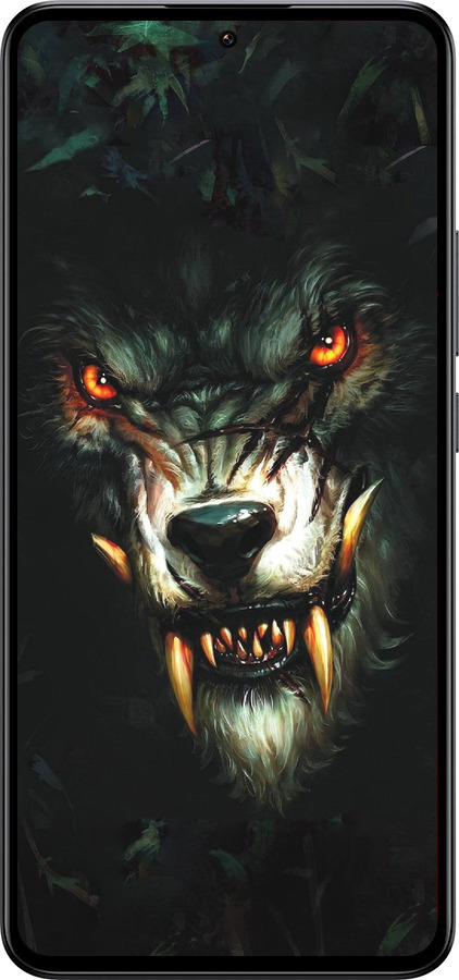 Силиконовый чехол Дьявольский волк для Xiaomi Redmi K60 Ultra - 833u-4143 изображение 