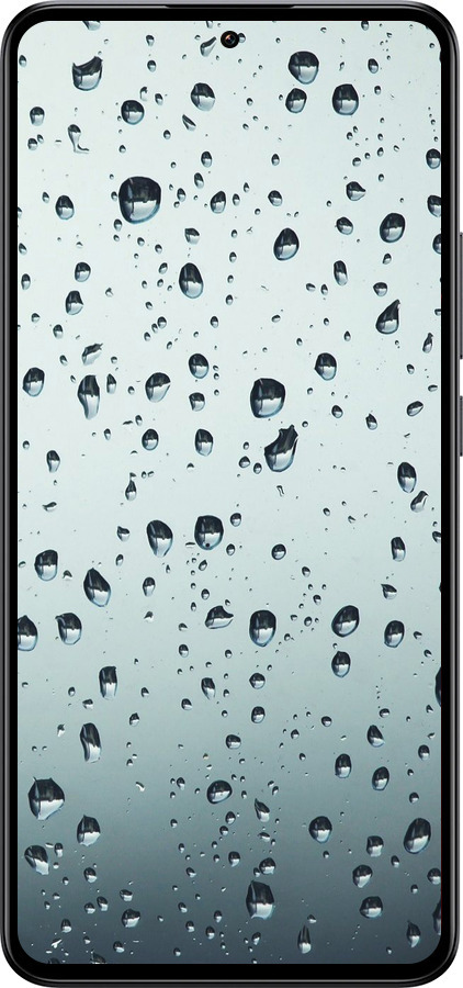 Силиконовый чехол Стекло в каплях для Xiaomi Redmi K60 Ultra - 848u-4143 изображение 