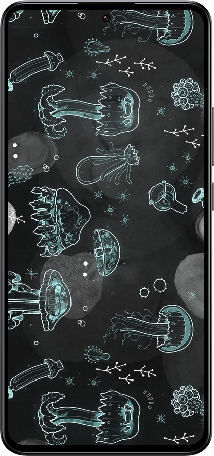 Силиконовый чехол Медузы для Xiaomi Redmi K60 Ultra - 906u-4143 изображение 