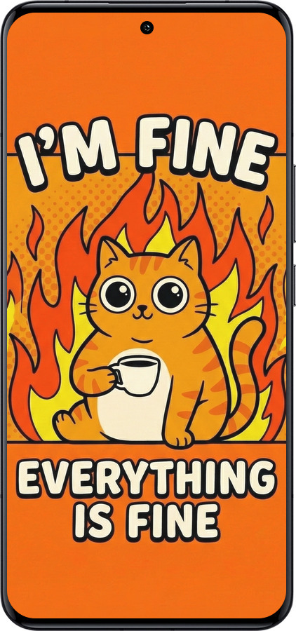 Силиконовый чехол Funny Cat для Xiaomi 14 Ultra - 6786u-3647 изображение 