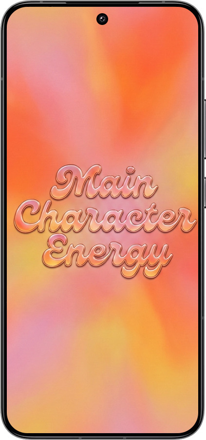 Силіконовий чехол Aura Gradient Main Character Energy Aesthetic Y2K для Xiaomi 14 - 6783u-3408 изображение 