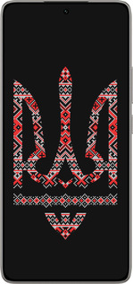 TPU чехол Герб - вышиванка на черном фоне для Xiaomi 14T 5G - 1196b-3773 изображение 