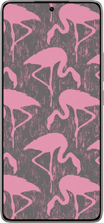 TPU чехол Vintage-Flamingos для Xiaomi 14T 5G - 4171b-3773 изображение 
