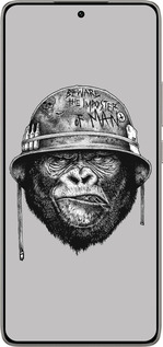 TPU чехол military monkey для Xiaomi 14T 5G - 4177b-3773 изображение 