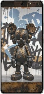 TPU чехол Bronze kaws v2 для Xiaomi 14T 5G - 6098b-3773 изображение 