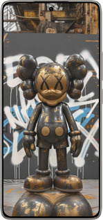 TPU чехол Bronze kaws v3 для Xiaomi 14T 5G - 6099b-3773 изображение 