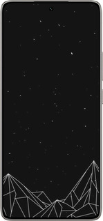 TPU чехол Черно белые абстрактные горы для Xiaomi 14T 5G - 6437b-3773 изображение 