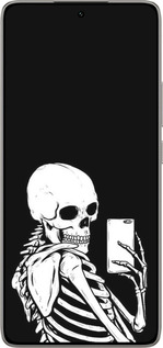 TPU чехол Скелет робить Selfie для Xiaomi 14T 5G - 6535b-3773 изображение 