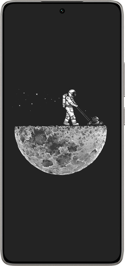 TPU чехол Moon in dark для Xiaomi 14T 5G - 4176b-3773 изображение 
