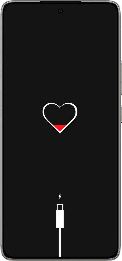 TPU чехол Подзарядка сердца для Xiaomi 14T 5G - 4274b-3773 изображение 