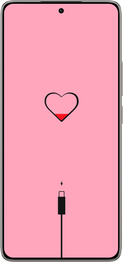 TPU чехол Подзарядка сердца1 для Xiaomi 14T 5G - 4275b-3773 изображение 
