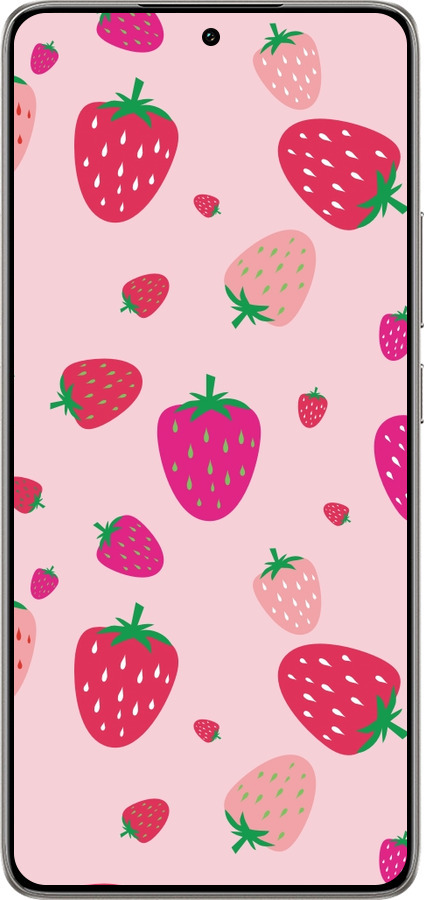 TPU чехол Клубнички для Xiaomi 14T 5G - 4332b-3773 изображение 