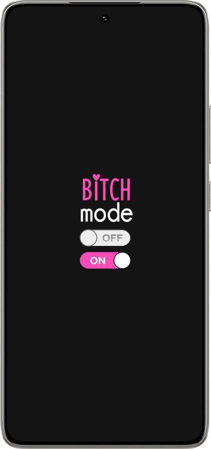 TPU чехол Bitch mode для Xiaomi 14T 5G - 4548b-3773 изображение 