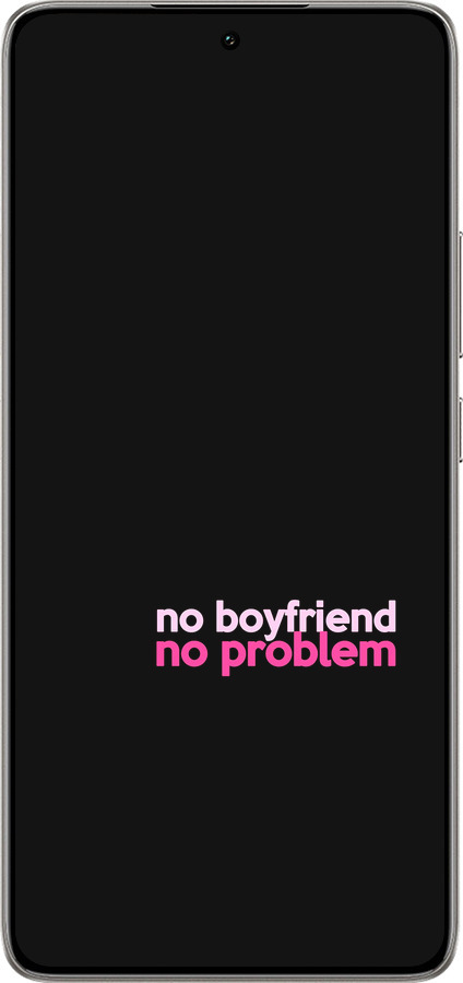 TPU чехол no boyfriend no problem для Xiaomi 14T 5G - 4549b-3773 изображение 