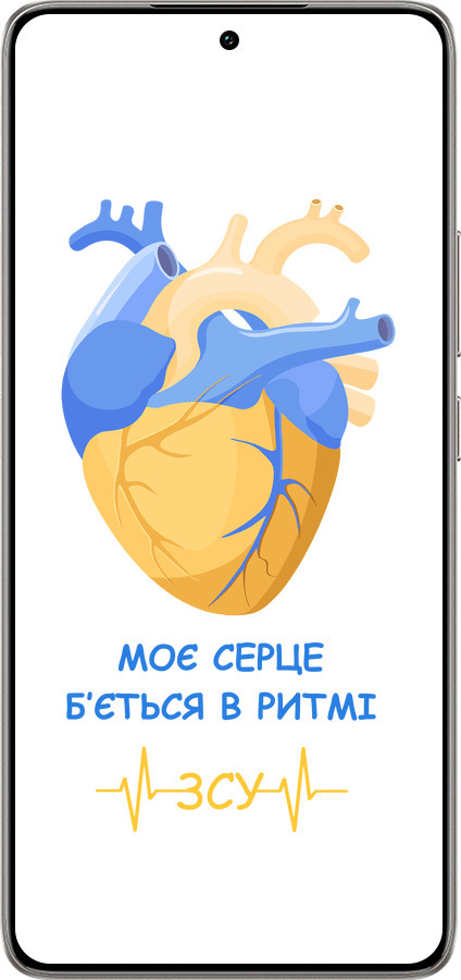 TPU чехол Сердце v2 для Xiaomi 14T 5G - 5296b-3773 изображение 