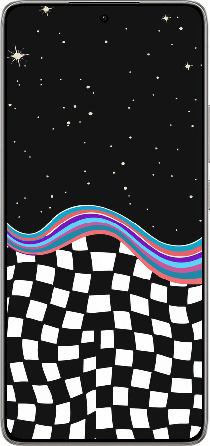 TPU чехол Абстрактний космос для Xiaomi 14T 5G - 5512b-3773 изображение 