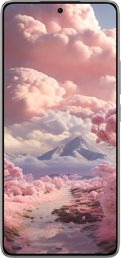 TPU чехол Розовые облака для Xiaomi 14T 5G - 5660b-3773 изображение 