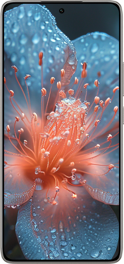 TPU чехол Роса на цветке для Xiaomi 14T 5G - 6039b-3773 изображение 