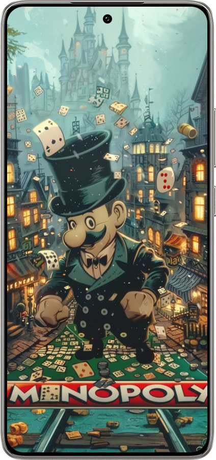 TPU чехол Казковий Monopoly для Xiaomi 14T 5G - 6086b-3773 изображение 