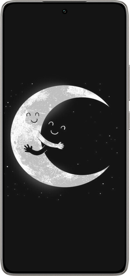 Силіконовий чехол Місячні обійми для Xiaomi 14T 5G - 6508u-3773 изображение 