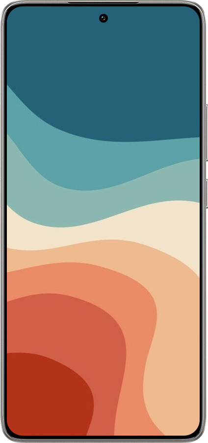 Силіконовий чехол У стилі ретро з хвилями для Xiaomi 14T 5G - 6531u-3773 изображение 