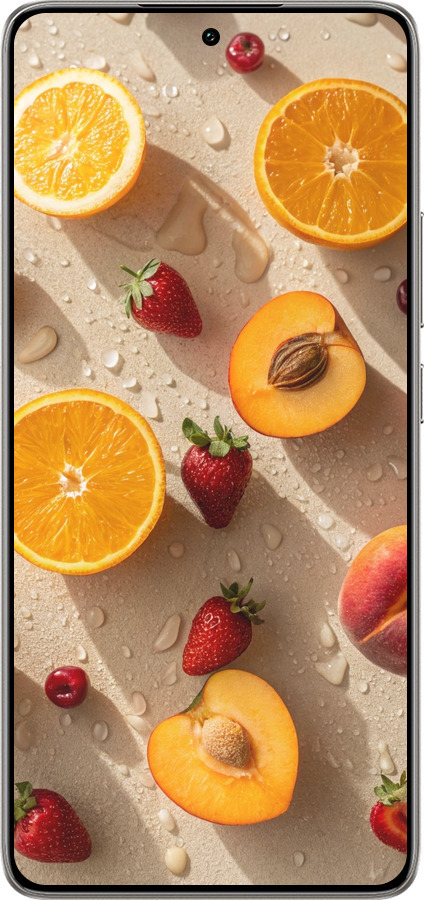 Силиконовый чехол Фрукты 3 для Xiaomi 14T 5G - 6703u-3773 изображение 