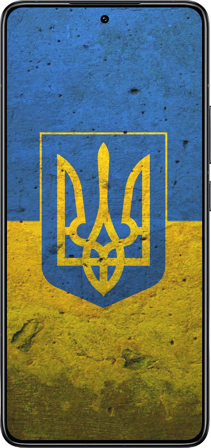 TPU чехол Флаг и герб Украины 2 для Xiaomi 14T Pro - 378b-3806 изображение 